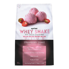 Whey Shake 908 г - клубничный коктейль (Syntrax)